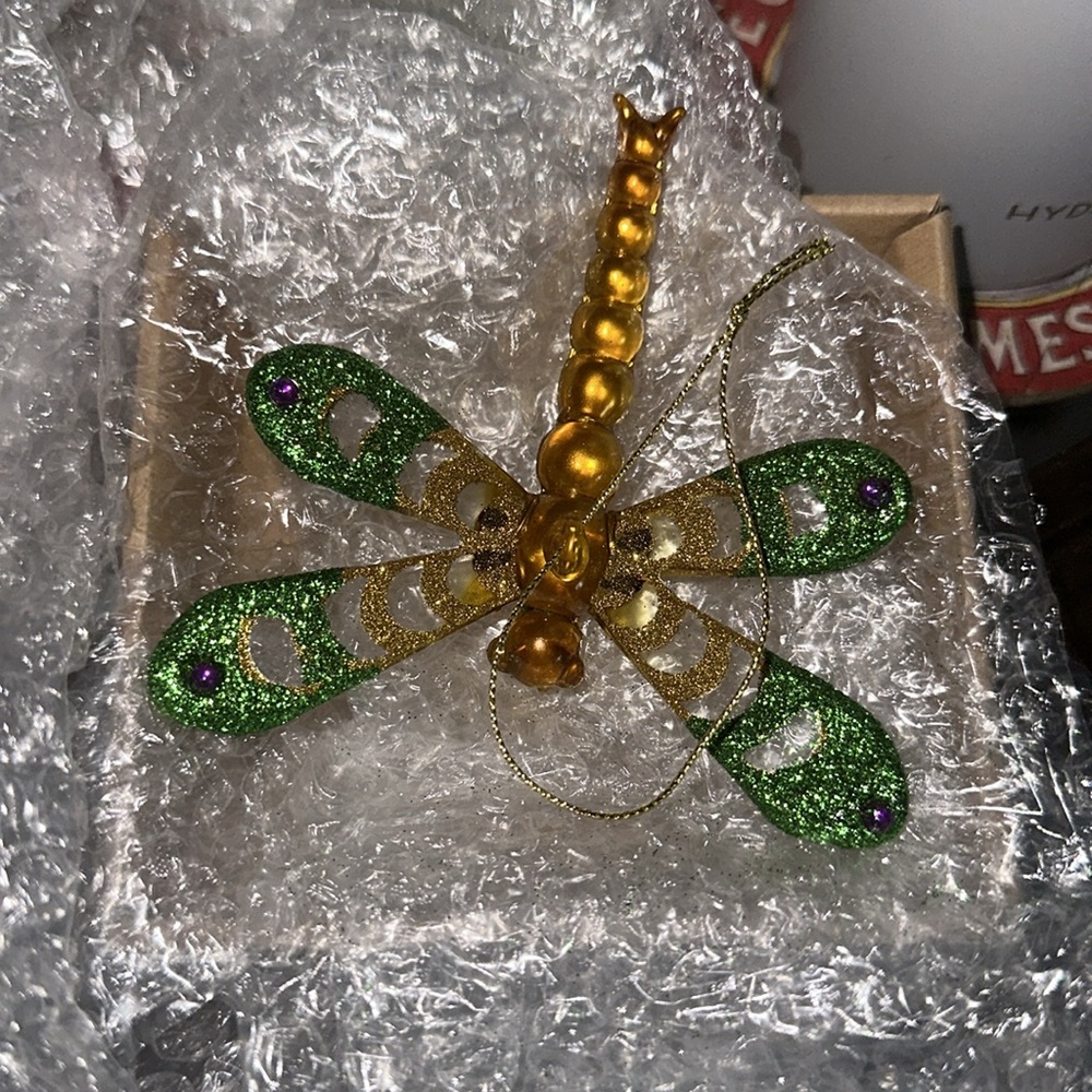NIB thomas pacconi classics dragonfly ornaments